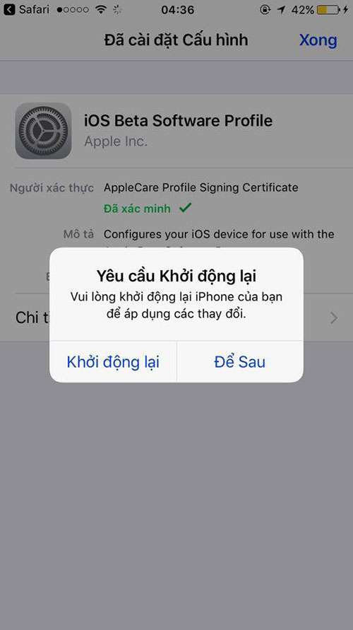 Thông Tin Về iOS 11