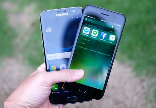 So sánh iPhone 7 và Samsung Galaxy S7 Edge