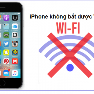 iPhone không bắt được wifi và biện pháp sửa chữa hiệu quả