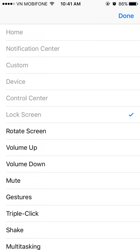 Cách mở màn hình iPhone không cần dùng phím Home