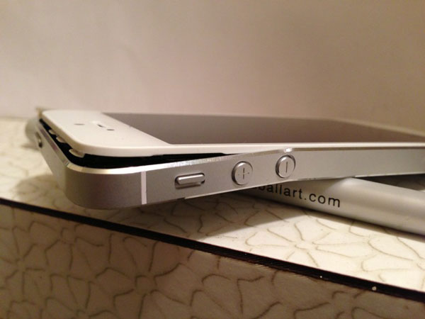 khắc phục lỗi màn hình iPhone 5 bị vênh