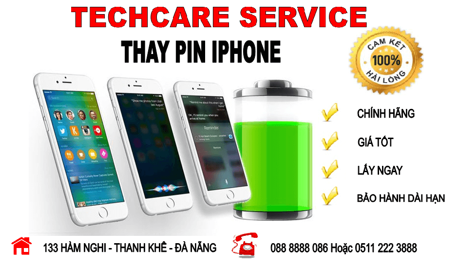 thay pin iphone tại Đà Nẵng