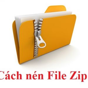 Cách nén File Zip